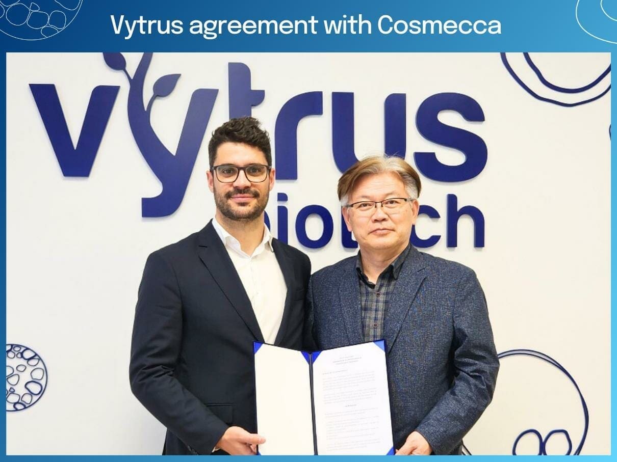Vytrus Biotech signs an agreement with Cosmecca K-Beauty company 2 EURO COSMETICS Magazine • Vytrus Biotech signs an agreement with Cosmecca K-Beauty company • Euro Cosmetics • Euro Cosmetics