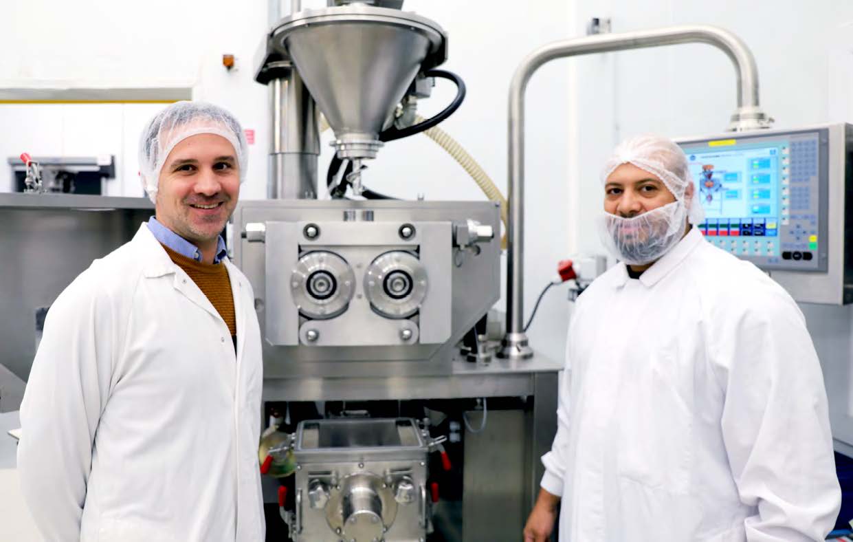 LESSONIA, powder expert, invests in a new dry granulationtechnology 1 EURO COSMETICS Magazine • LESSONIA, powder expert, invests in a new dry granulationtechnology • Euro Cosmetics • Euro Cosmetics