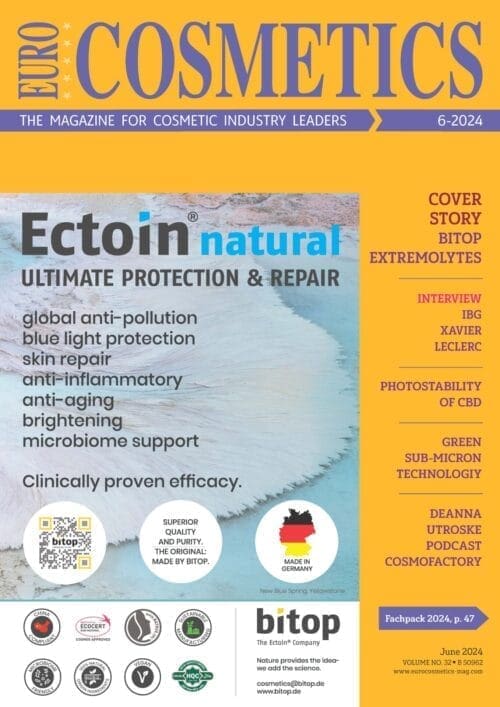 360° Product Development Service for world-class beauty products 2 EURO COSMETICS Magazine • 360° Product Development Service for world-class beauty products • Xavier Leclerc, CEO of IBG • Xavier Leclerc, CEO of IBG