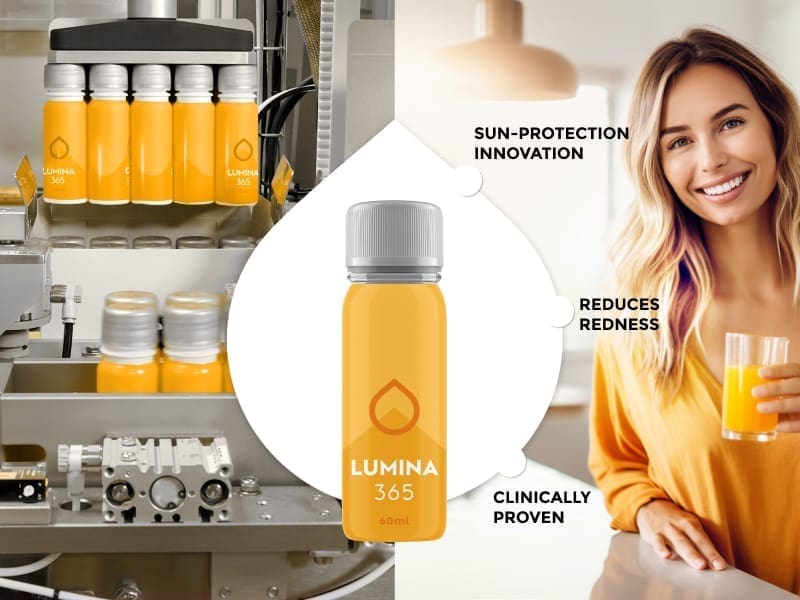 TOSLA Nutricosmetics Launches LUMINA365: A Revolutionary Formula for Sun Protection Ensuring Healthy Tan 3 EURO COSMETICS Magazine • TOSLA Nutricosmetics Launches LUMINA365: A Revolutionary Formula for Sun Protection Ensuring Healthy Tan • Euro Cosmetics • Euro Cosmetics