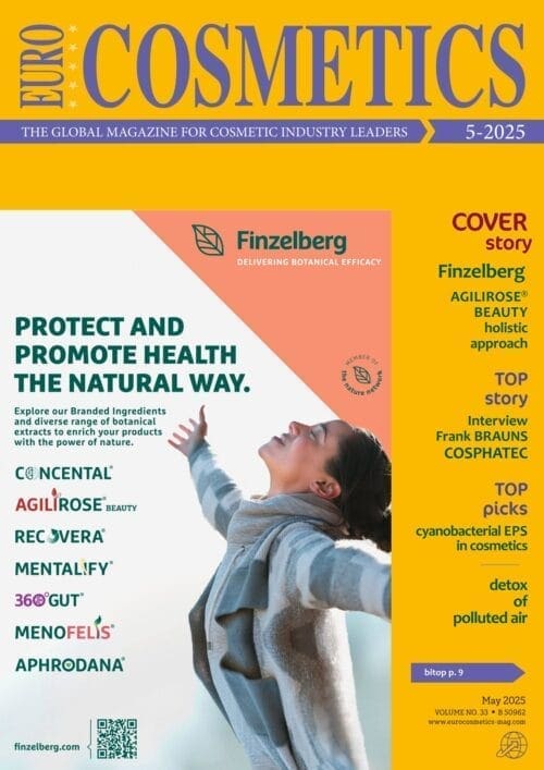 Interview with Frank Brauns, Founder and CEO of Cosphatec on his company’s success story 3 EURO COSMETICS Magazine • Interview with Frank Brauns, Founder and CEO of Cosphatec on his company’s success story • Frank Brauns • Frank Brauns